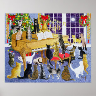 Weihnachtsschor Poster