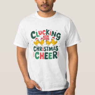 Weihnachtsschrei klatschen T-Shirt