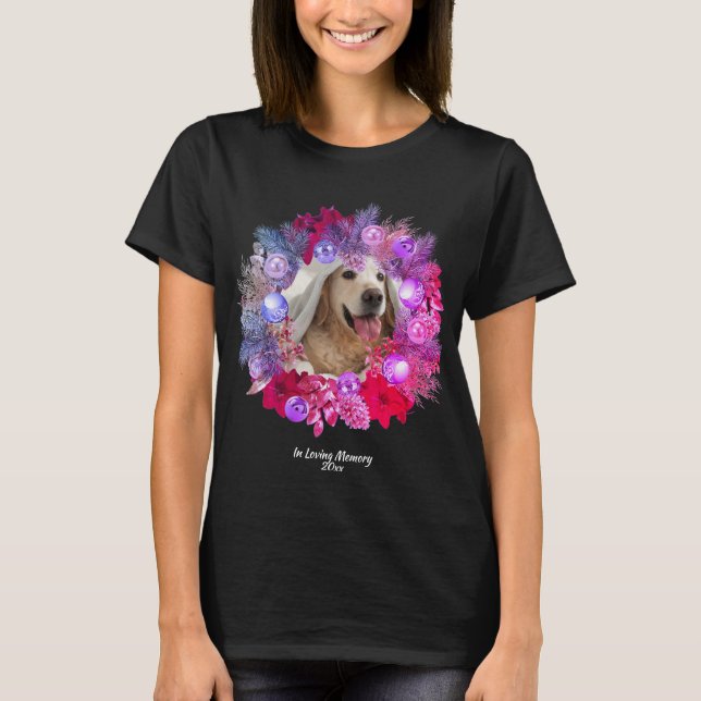 Weihnachtsschreib - individualisierbares PET-FOTO- T-Shirt (Vorderseite)