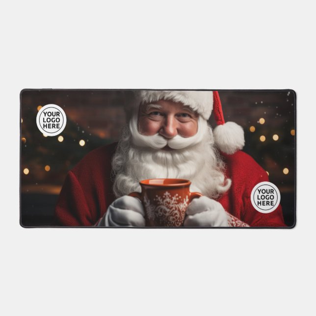 Weihnachtsschreibtisch Mat Mouse Pad Schreibtischunterlage (Vorderseite)