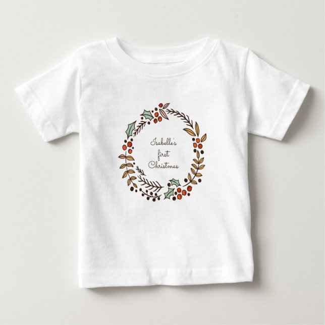 Weihnachtsschuld Baby T-shirt (Vorderseite)