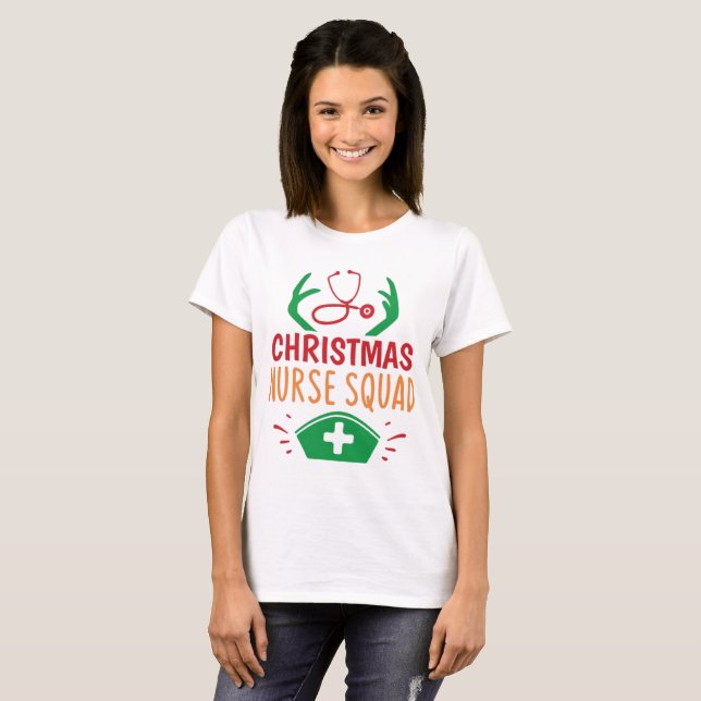 Weihnachtsschüler T-Shirt (Vorne ganz)