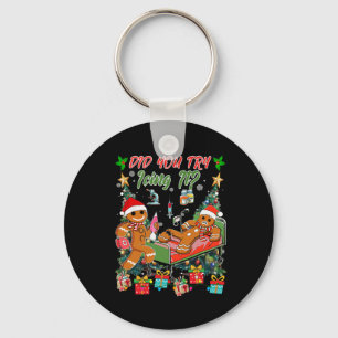 Weihnachtsschüler Weihnachten haben Sie versucht, Schlüsselanhänger