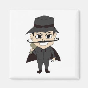 Weihnachtsschurke Magnet