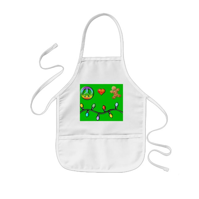 WeihnachtsSchürze Kinderschürze (Vorne)