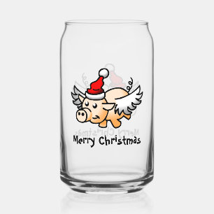 Weihnachtsschwein Dosenglas