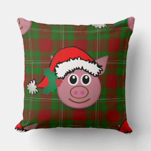 Weihnachtsschwein Kissen
