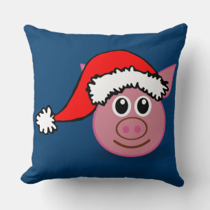 Weihnachtsschwein Kissen