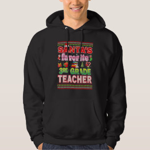 Weihnachtsschweiß des Weihnachtsmeisters der 3. Kl Hoodie