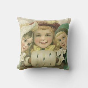 Weihnachtsschwester, Viktorianische Kinder Kissen