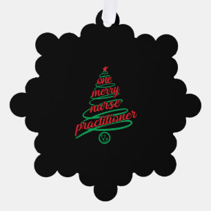 Weihnachtsschwestern, eine froh ornament karte