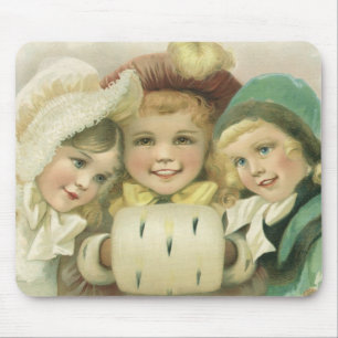 Weihnachtsschwestern im viktorianischen Stil, vikt Mousepad