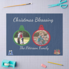 Weihnachtssegen-Christbaumschmuck-Foto-Muster Seidenpapier