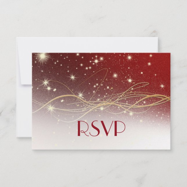 Weihnachtssehen RSVP (Vorderseite)