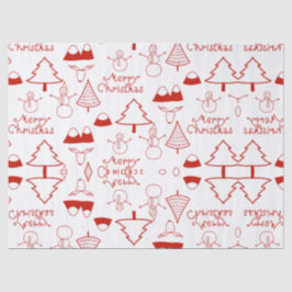 Weihnachtsseidenpapier Seidenpapier