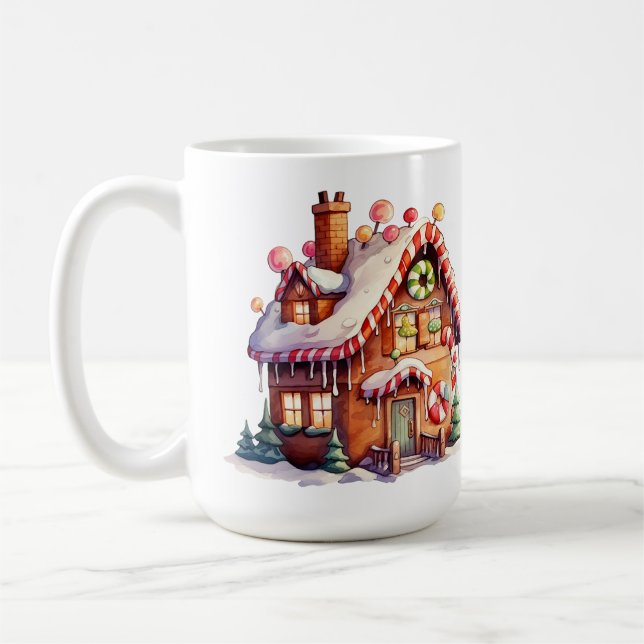 Weihnachtsserie 15 oz Klassische Tasse (Links)