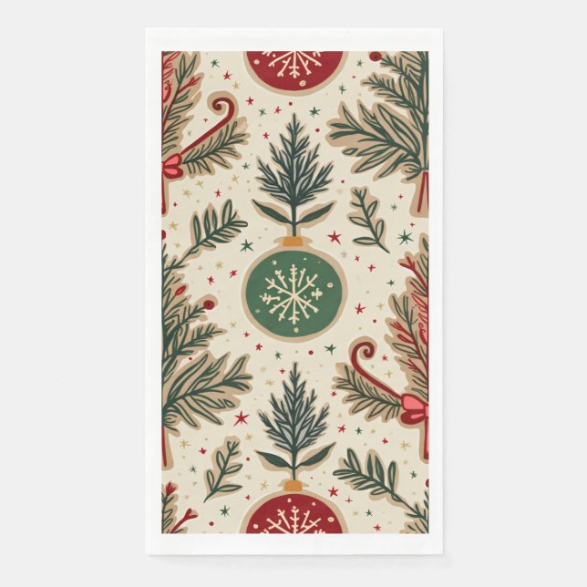 Weihnachtsserviette Party Serviette (Vorderseite)