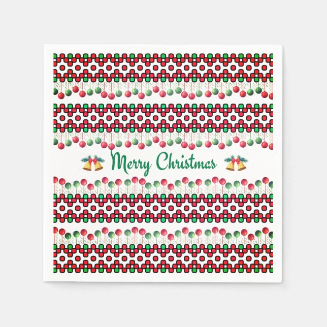Weihnachtsservietten Serviette (Vorderseite)