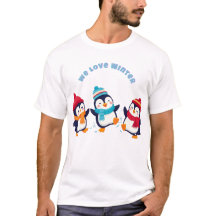 Weihnachtsshirt für Eisbärenfamilie