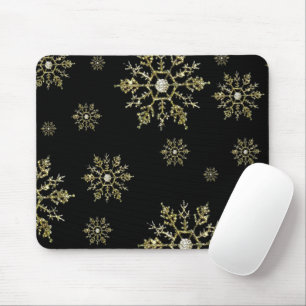 Weihnachtssilber Snowflake Mousepad