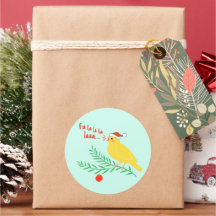 Weihnachtssingender Kanarienvogel