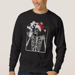 Weihnachtsskelett Sweatshirt