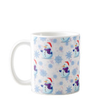 Weihnachtssnowman Surface Pattern