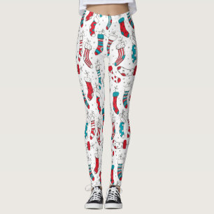 Weihnachtssocken Leggings