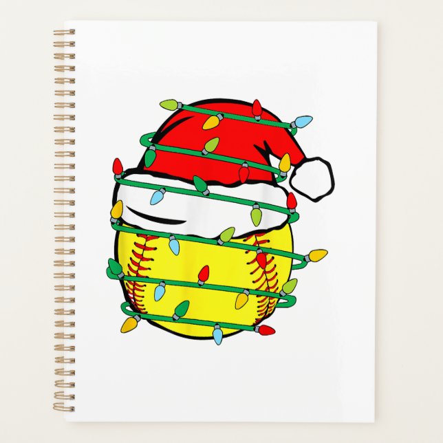 WeihnachtsSoftball Planer (Vorderseite)