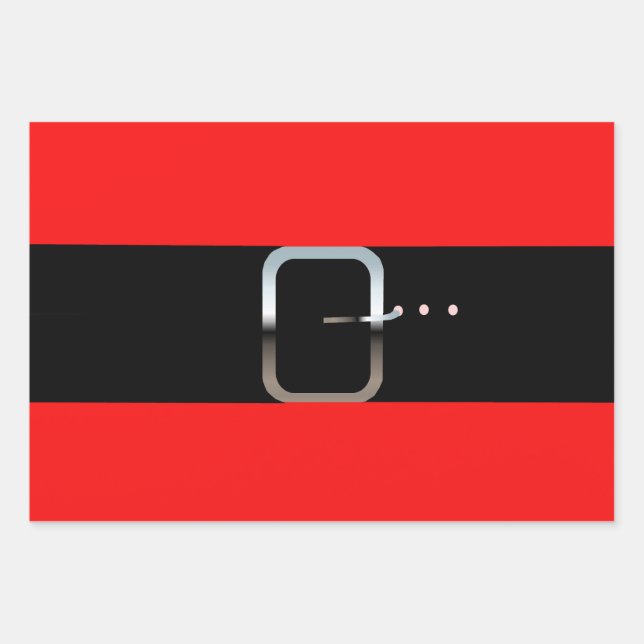 Weihnachtssortiment Wrapping Paper Sheet Set von 3 Geschenkpapier Set (Vorderseite)