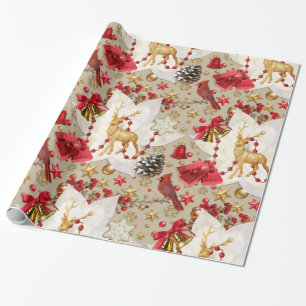 WeihnachtsSparkassenpapier Geschenkpapier