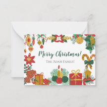 Weihnachtsspezialkarte