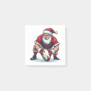 Weihnachtsspielerin Post-it Klebezettel