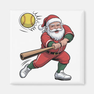 Weihnachtsspielerin - Weihnachtsspielerin Sport Magnet