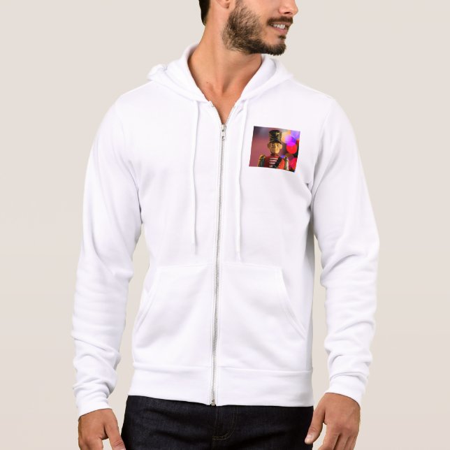 Weihnachtsspielsoldat Figur SlipperyJoe Gay pri Hoodie (Vorderseite)