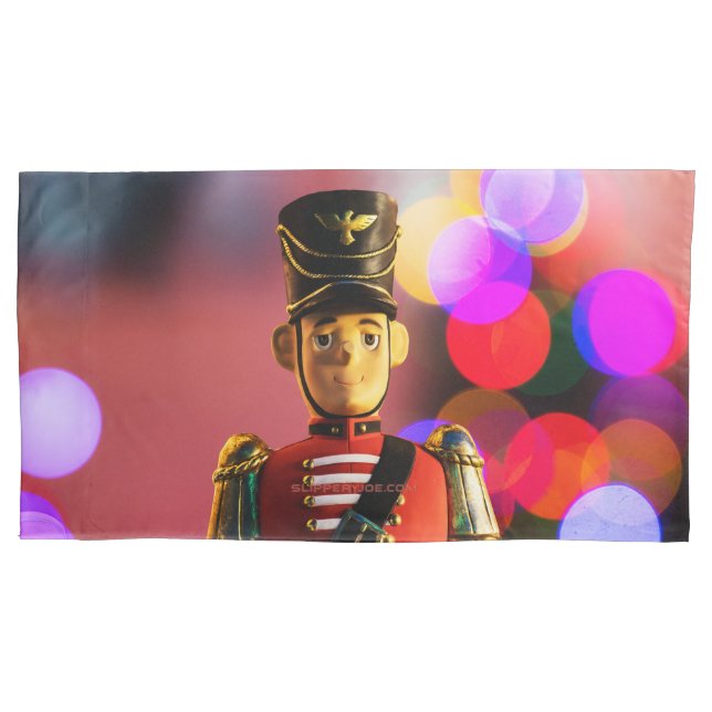 Weihnachtsspielsoldat Figur SlipperyJoe Gay pri Kissenbezug (Vorderseite)
