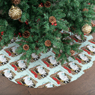 Weihnachtsspielzeugschachtel Polyester Weihnachtsbaumdecke