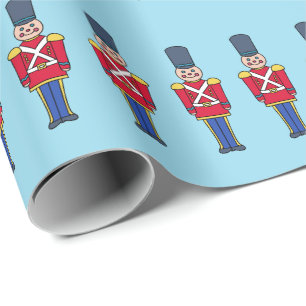 Weihnachtsspielzeugsoldaten Wrapping Paper Geschenkpapier