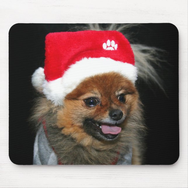 WeihnachtsSpitz Mousepad (Vorne)