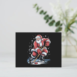 Weihnachtssport Weihnachten spielt Eishockey Weihn