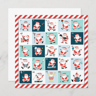 Weihnachtssportkarten