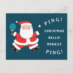 Weihnachtssportkarten Feiertagspostkarte