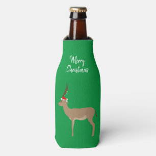 Weihnachtsspringbock Flaschenkühler