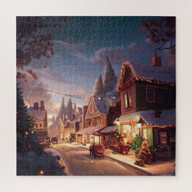 Weihnachtsstadt (5) puzzle (Vertikal)