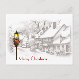 Weihnachtsstadt Postkarte