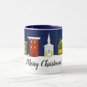 Weihnachtsstadt-Tasse Tasse