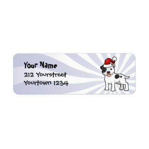 Weihnachtsstaffordshire-Bullterrier