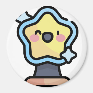 Weihnachtsstar Magnet