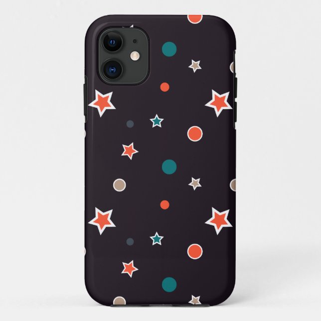 Weihnachtsstars Case-Mate iPhone Hülle (Rückseite)