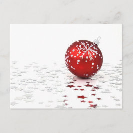 Weihnachtsstars Feiertagspostkarte